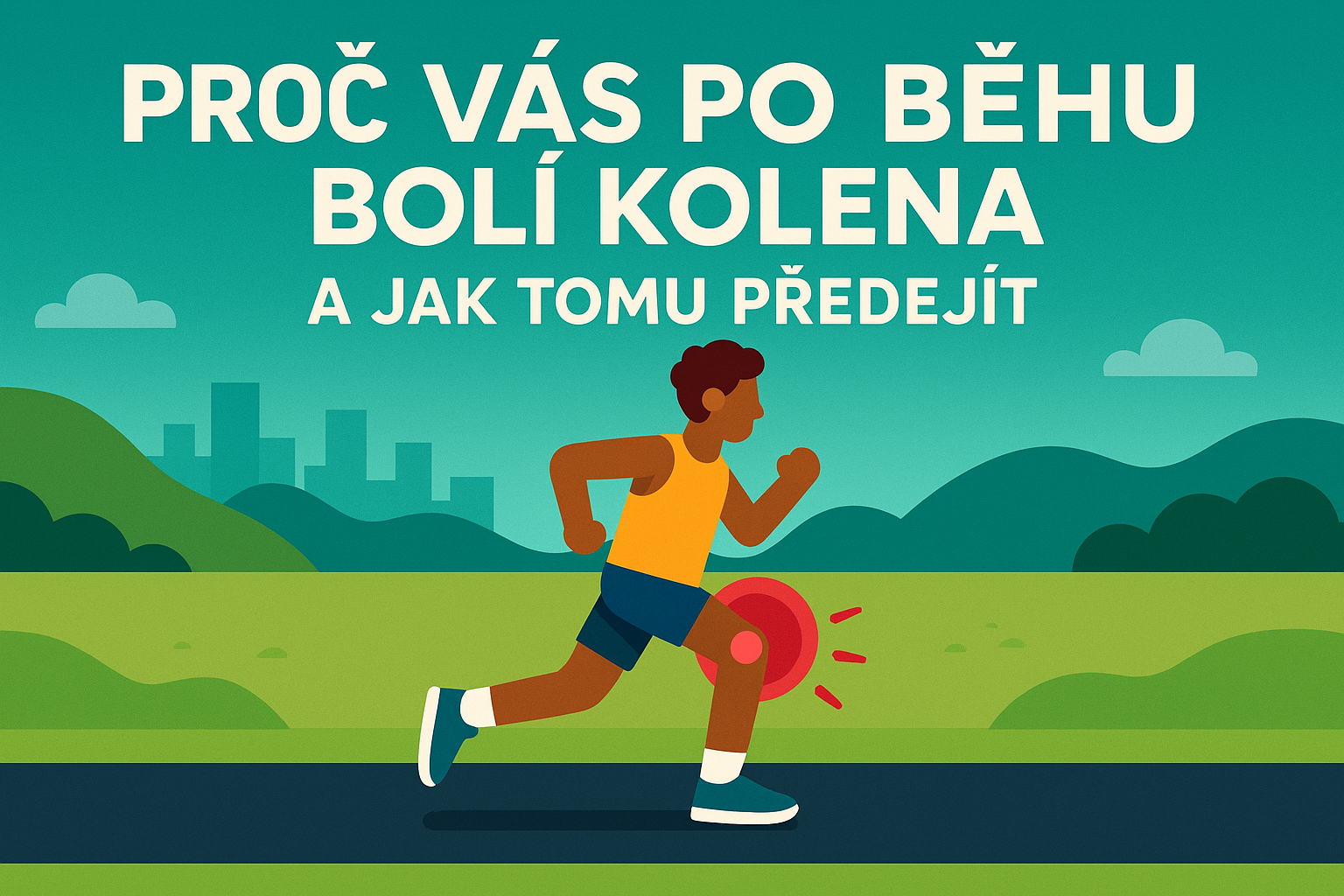 Proč vás po běhu bolí kolena a jak tomu předejít