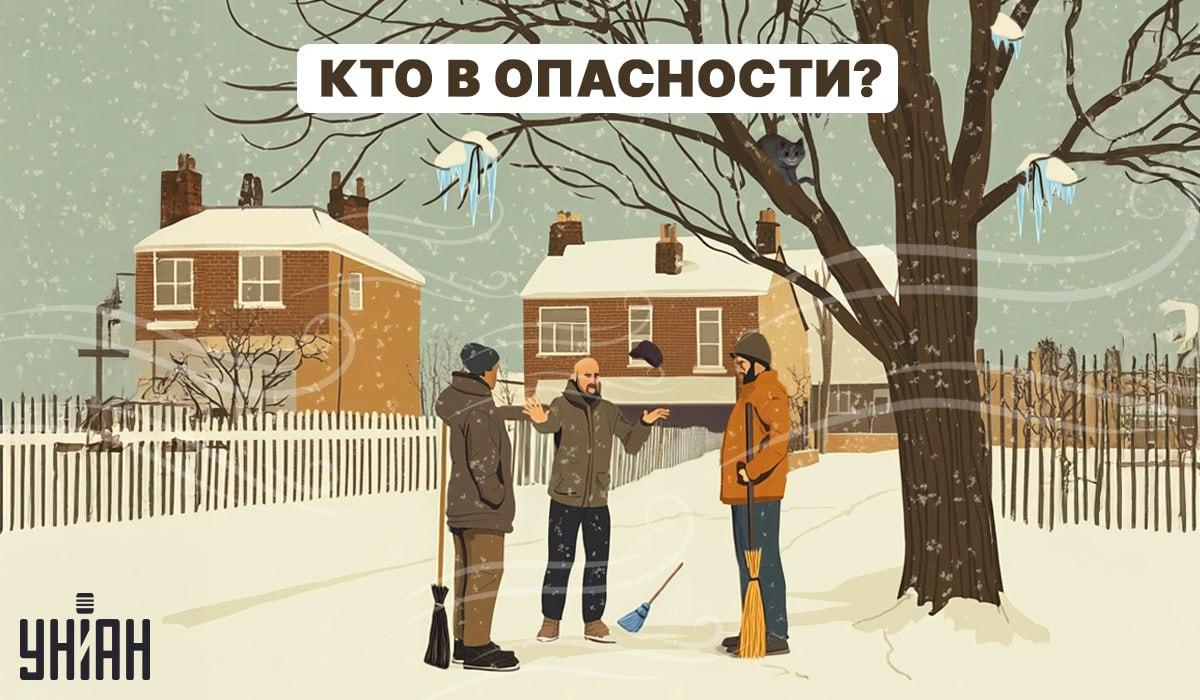 Det är nödvändigt att snabbt förstå vilken av vaktmästarna som är i fara / Moje-collage