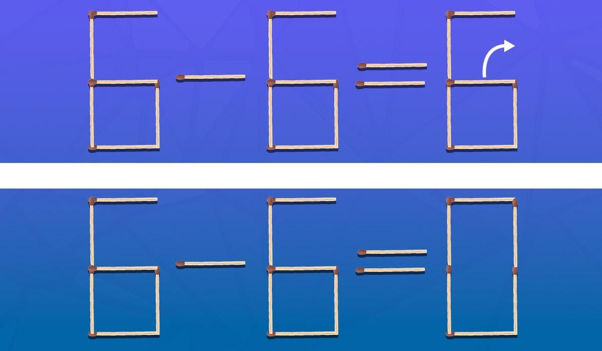 Vilken matchning måste dras för att göra jämlikhet korrekt: ett snabbt IQ-test