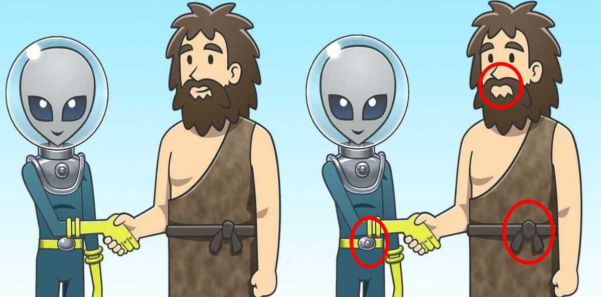 Endast 1% av alla människor kommer att kunna slutföra uppgiften: hitta skillnaderna i bilderna Endast 1% av alla människor kommer att kunna slutföra uppgiften: du måste hitta skillnaderna i bilderna