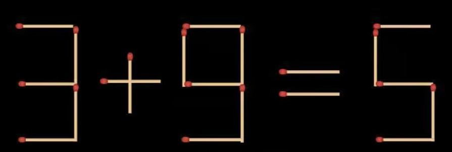 Barn löser på ett kick, medan vuxna går vilse: ett klurigt tändstickspussel