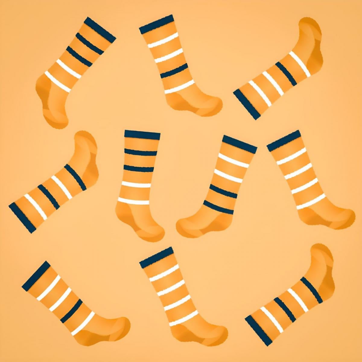 Mycket snabbt hitta en gömd strumpa / Moje collage