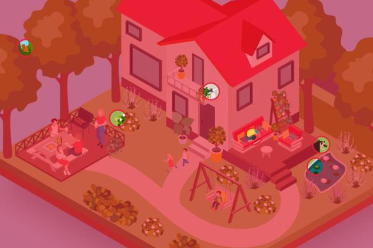 De sex djuren på bilden måste hittas inom några sekunder / image mirror.co.uk/Hiatt Hardware