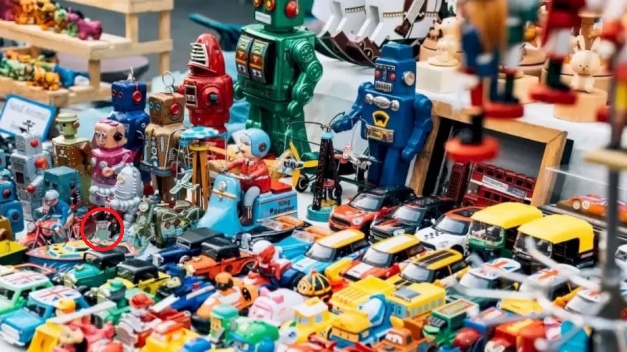 Leksaker, optisk illustration Leksaker, optisk illustration