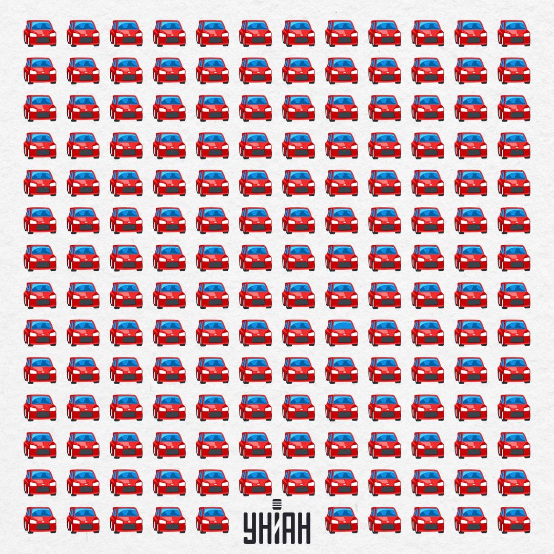 Det finns en konstig bil gömd någonstans här, hitta den på 14 sekunder / collage Moje