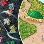 Endast personer med örnblick kan hitta en nål på 12 sekunder: en extraordinär optisk illusion Endast personer med örnblick kan hitta en nål på 12